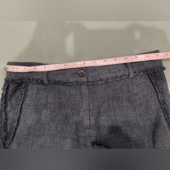 Elizabeth and James Elegant Tailored Navy Blue Shorts - Picture 8 of 8